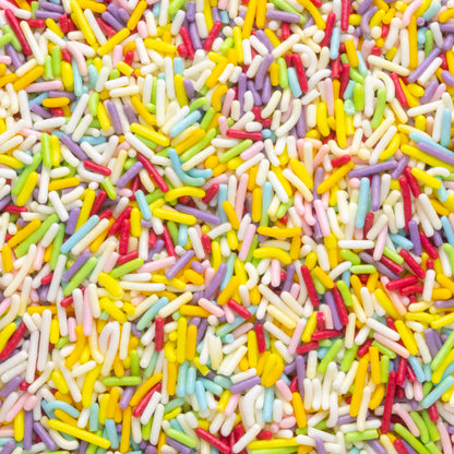 Natural Rainbow Jimmies Mix