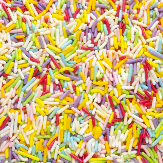 Natural Rainbow Jimmies Mix