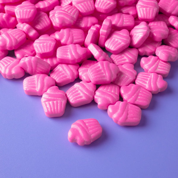 Pink Cupcakes Candy Sprinkles