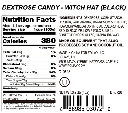 Witch Hat Candy Sprinkles