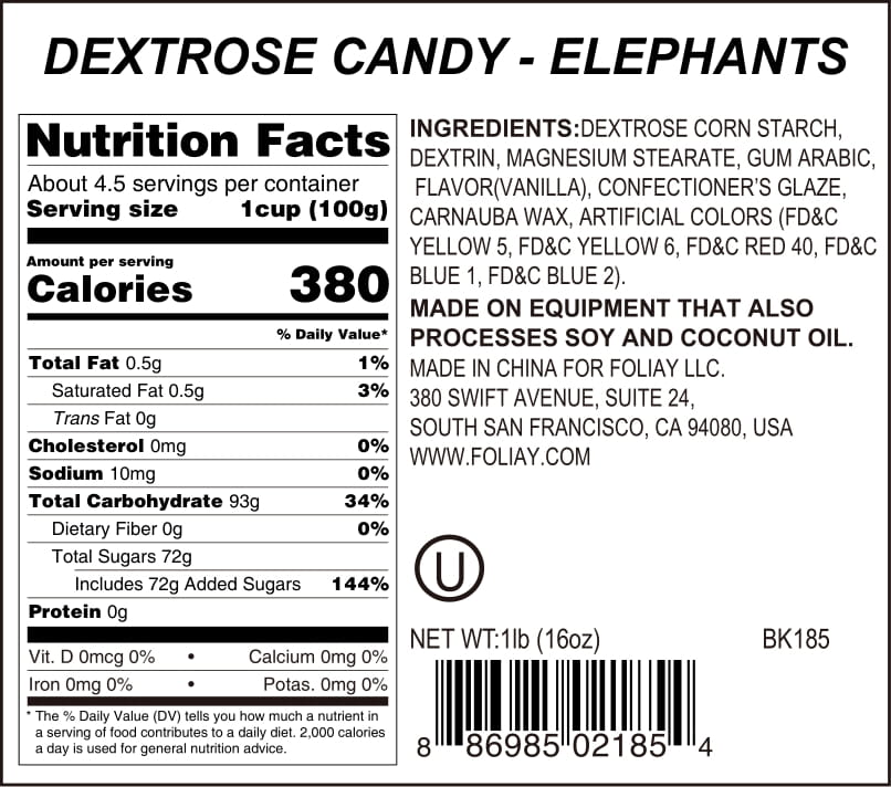 Baby Elephant Candy Sprinkles