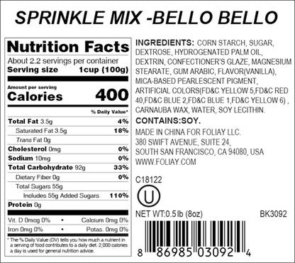 Bello Bello Sprinkle Mix
