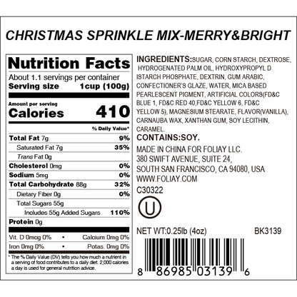 Merry & Bright Sprinkle Mix