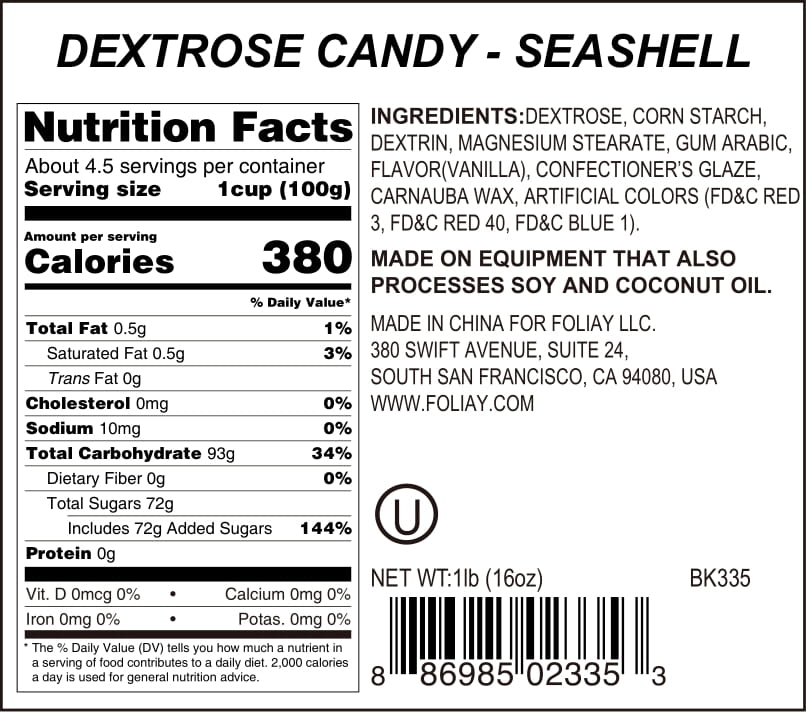 Seashell Candy Sprinkles