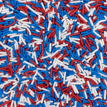 Load image into Gallery viewer, Patriotic Sprinkle Mix 25lb
