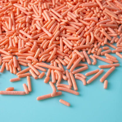 Rose Gold Pearlized Jimmies Sprinkles