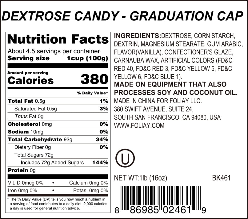 Graduation Cap Candy Sprinkles