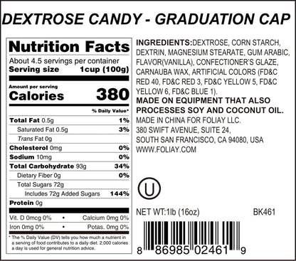 Graduation Cap Candy Sprinkles