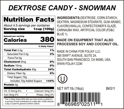 Snowman Candy Sprinkles