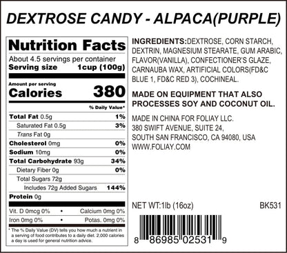 Purple Alpaca Candy Sprinkles