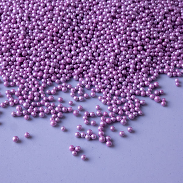 Purple Shimmer Nonpareils