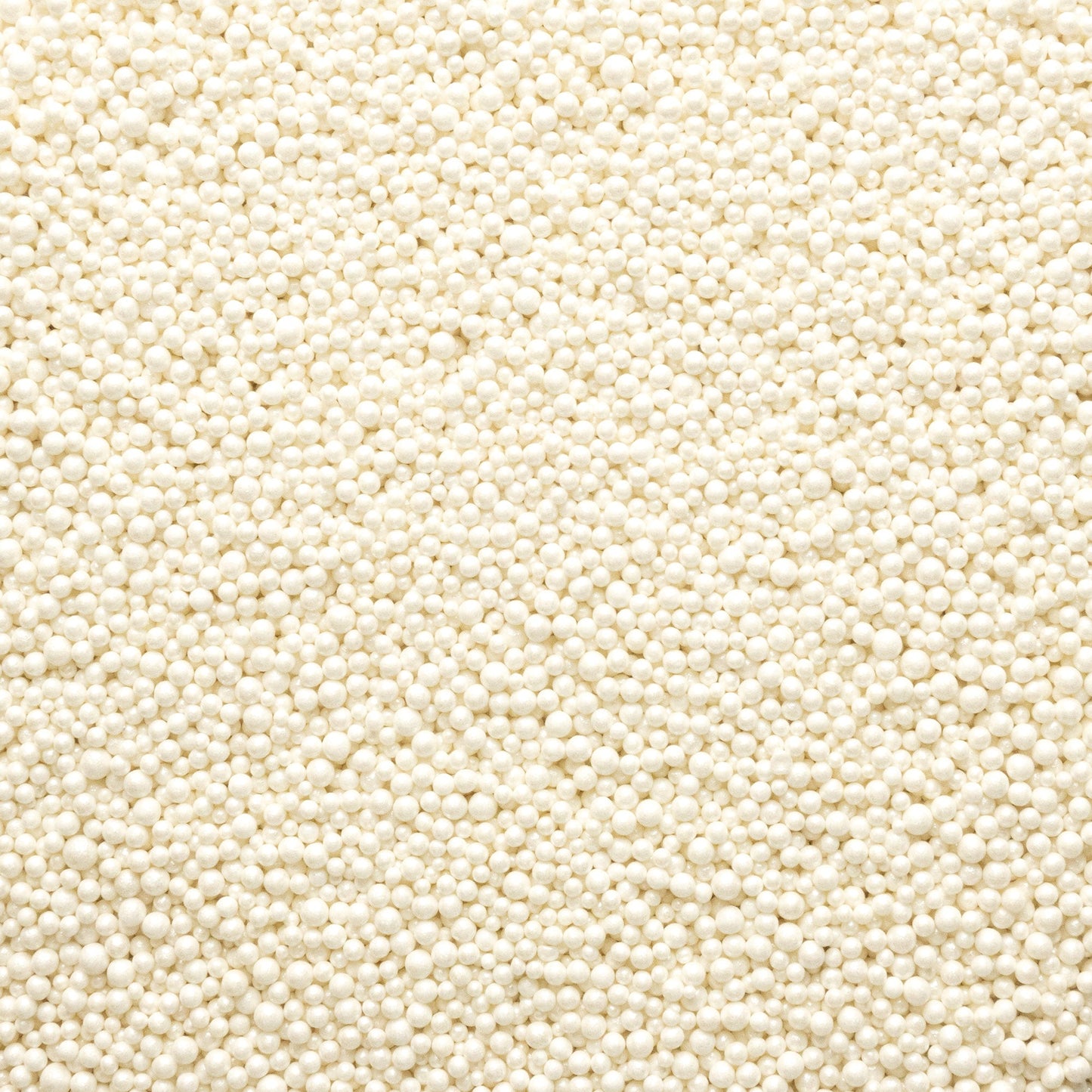 White Shimmer Nonpareils