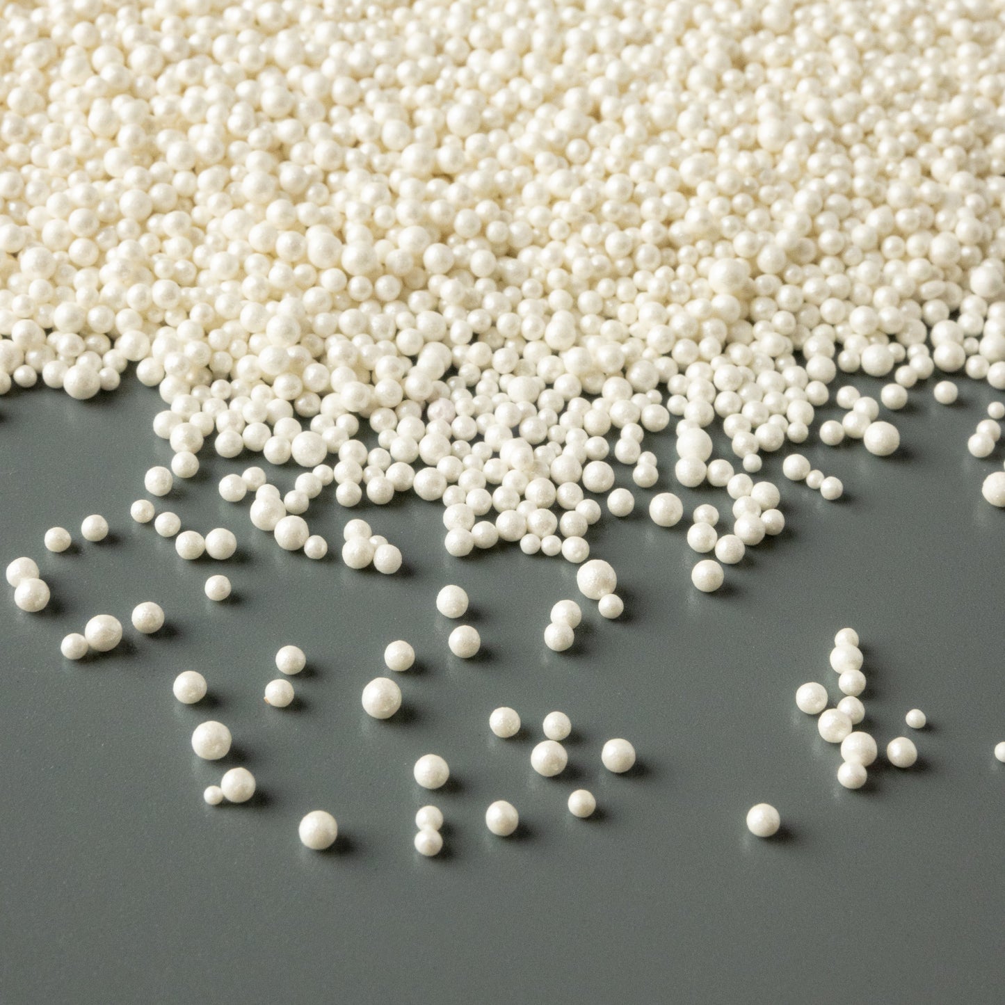 White Shimmer Nonpareils
