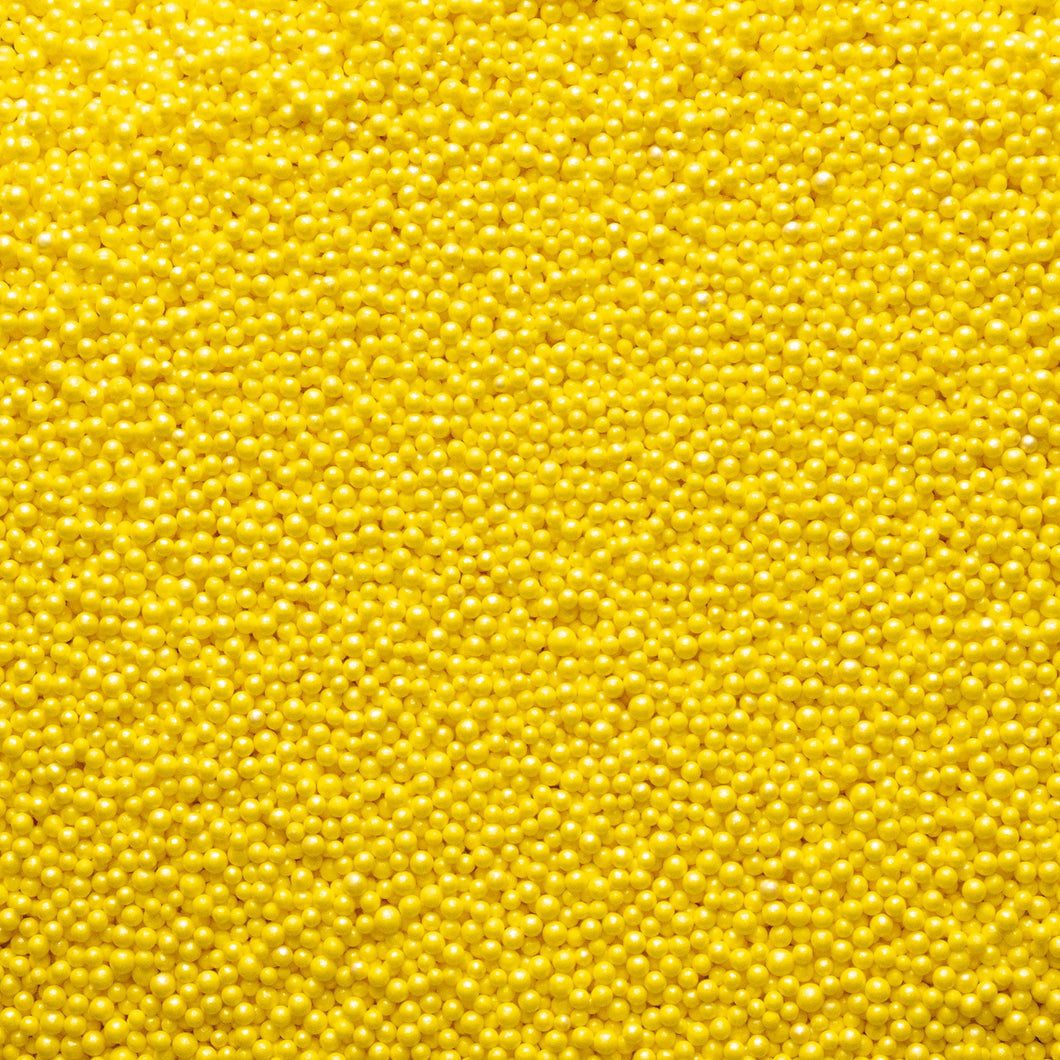 Yellow Shimmer Nonpareils