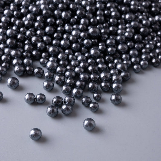 Silver Shimmer Sugar Pearls