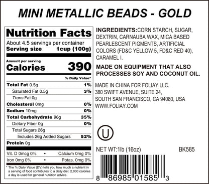 Gold Nonpareils