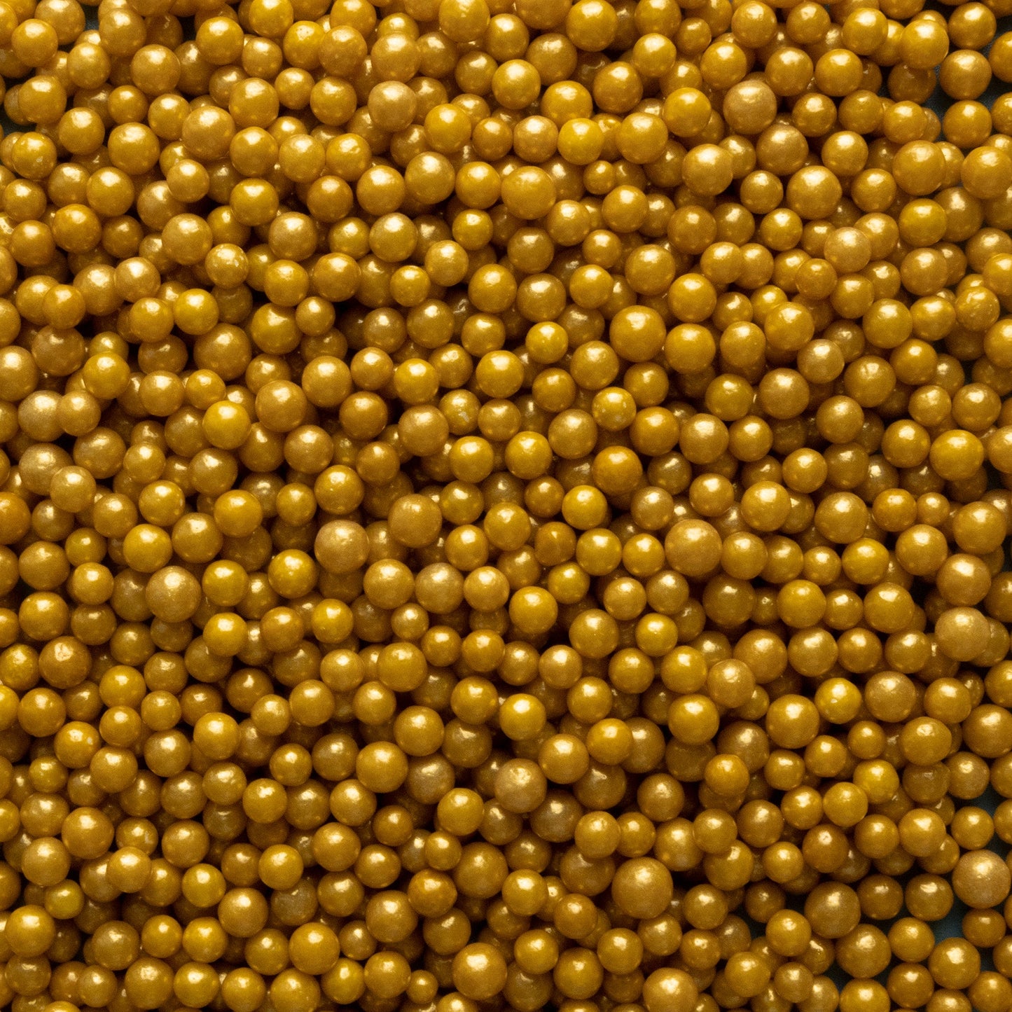 Gold Shimmer Sugar Pearls