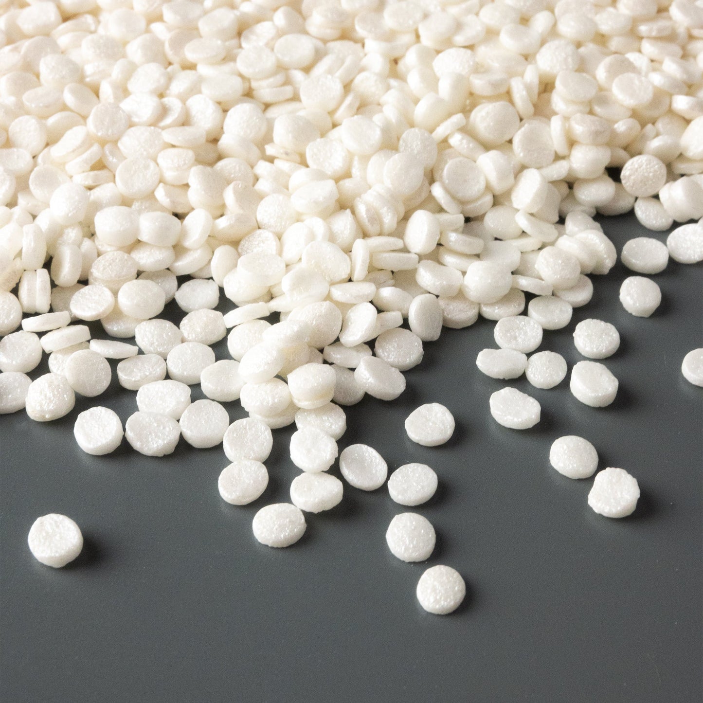 White Pearl Quin Sprinkles