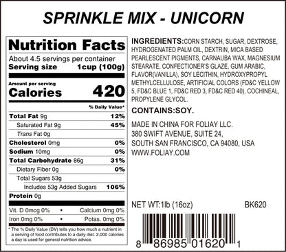 Unicorn Sprinkle Mix