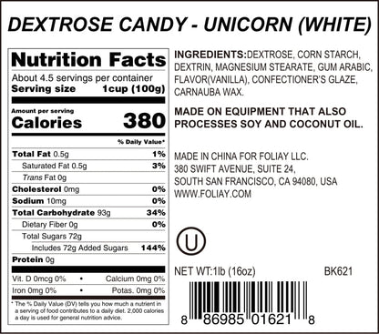 White Unicorn Candy Sprinkles