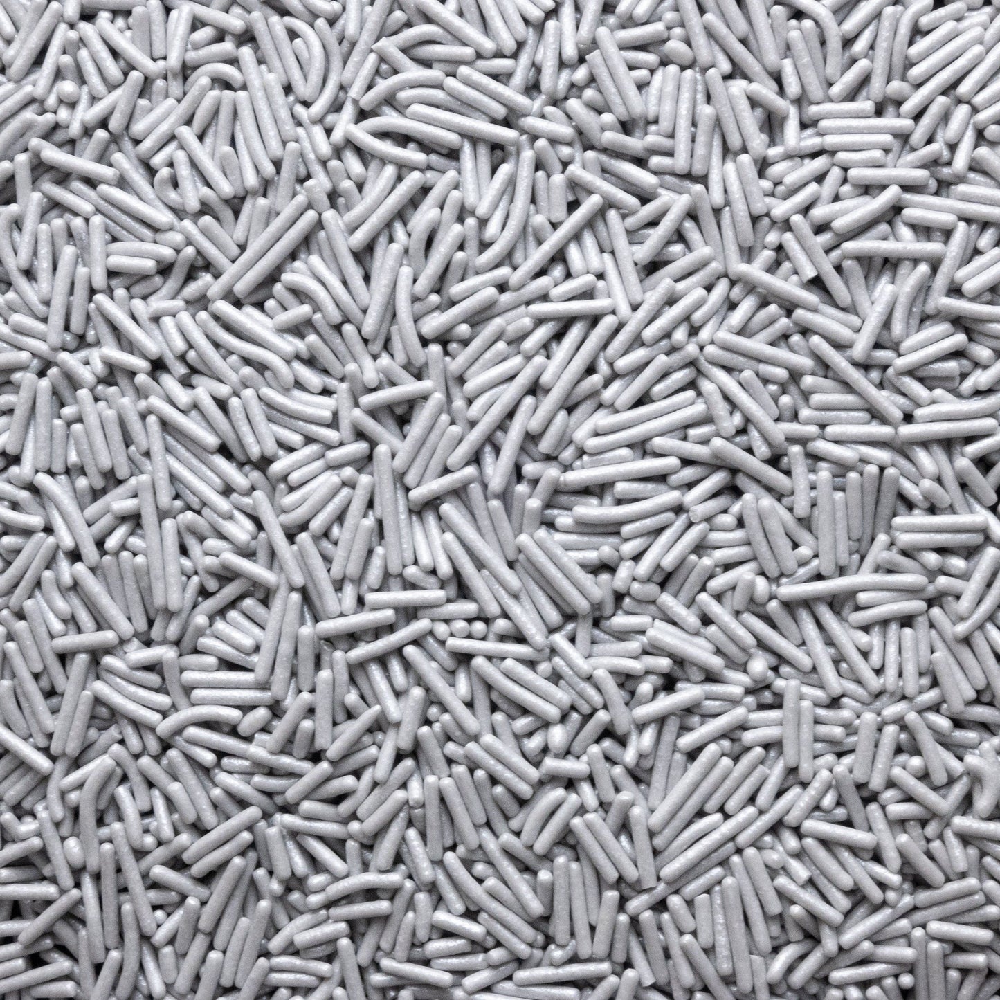 Silver Pearlized Jimmies Sprinkles