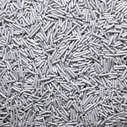 Silver Pearlized Jimmies Sprinkles