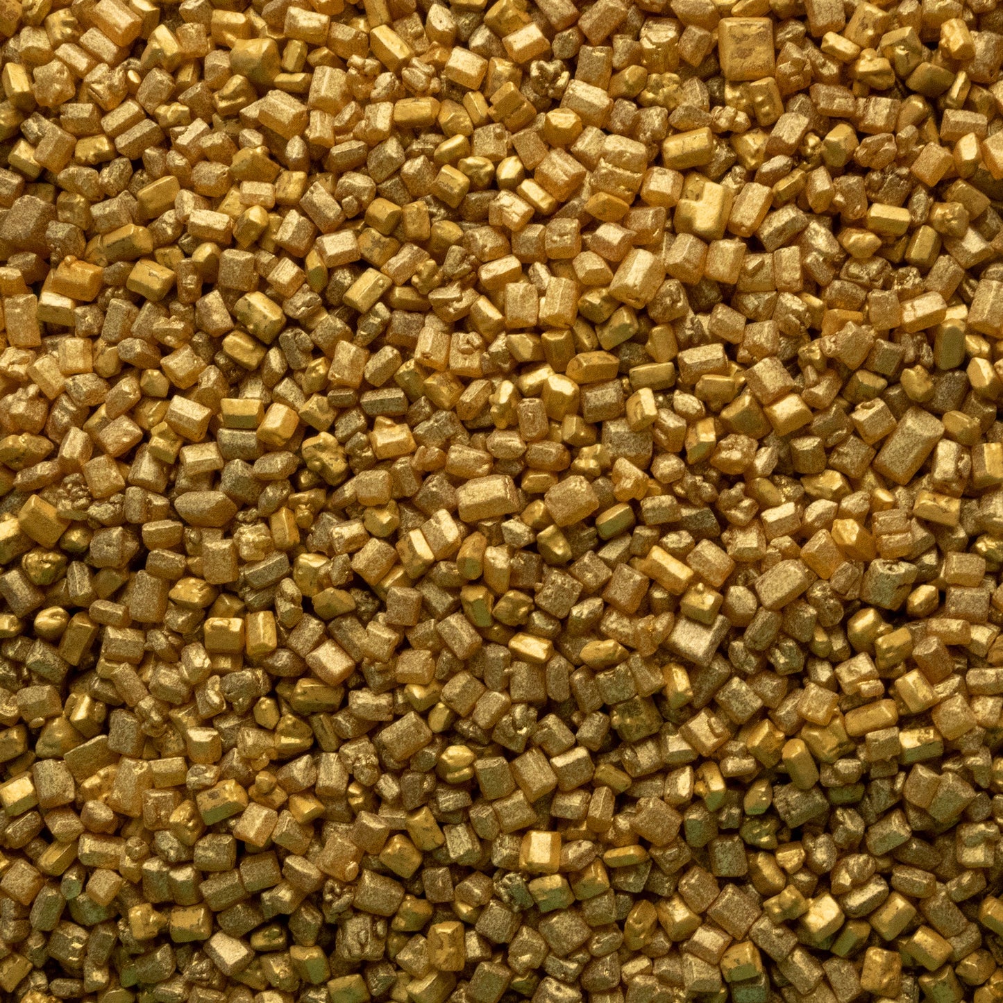 Brass Metallic Pearl Sugar Rocks