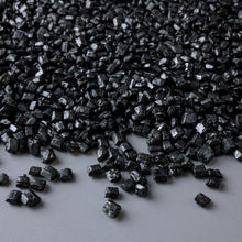 Load image into Gallery viewer, Black Metallic Pearl Sugar Rocks
