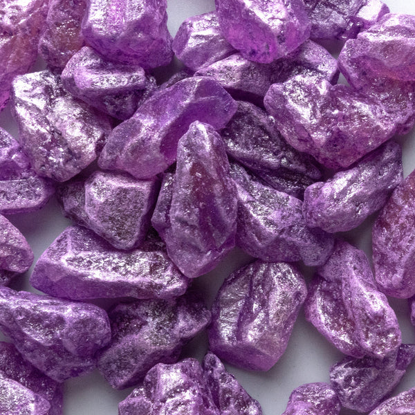 Purple Pearlized Geodes