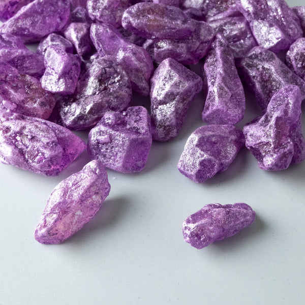 Purple Pearlized Geodes