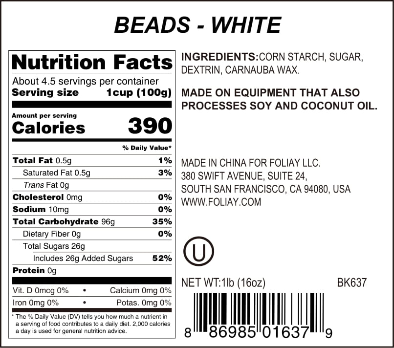 White Nonpareils