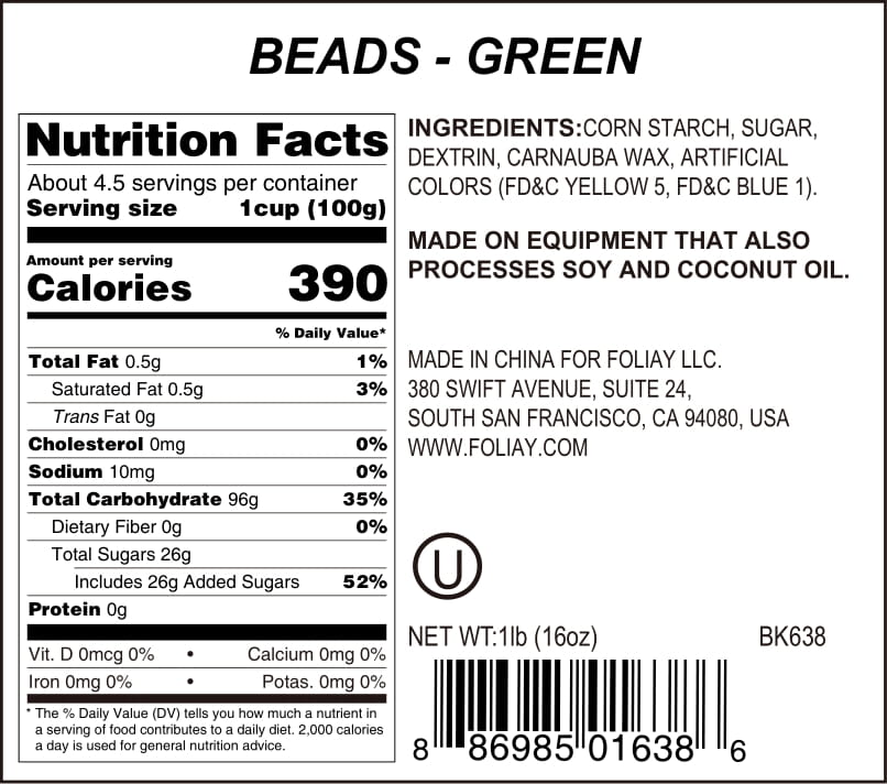 Green Nonpareils