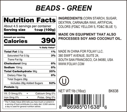 Green Nonpareils