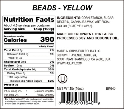Yellow Nonpareils