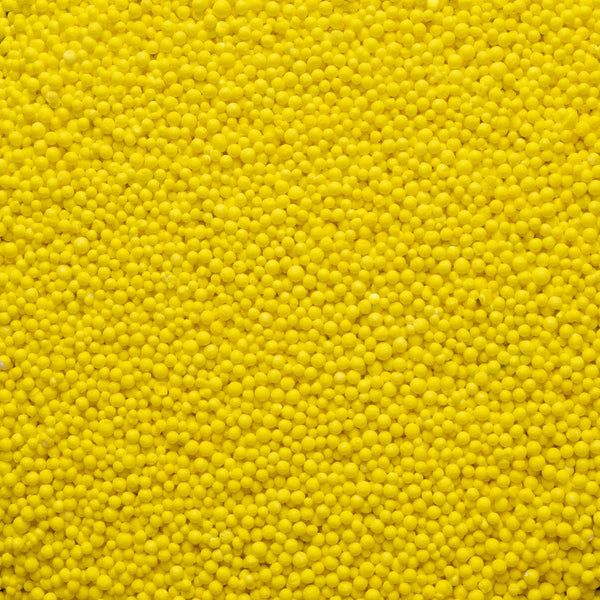 Yellow Nonpareil Beads