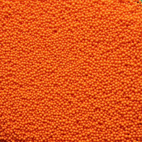 Orange Nonpareil Beads