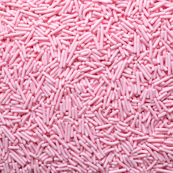 Pink Jimmies Sprinkles 25lb