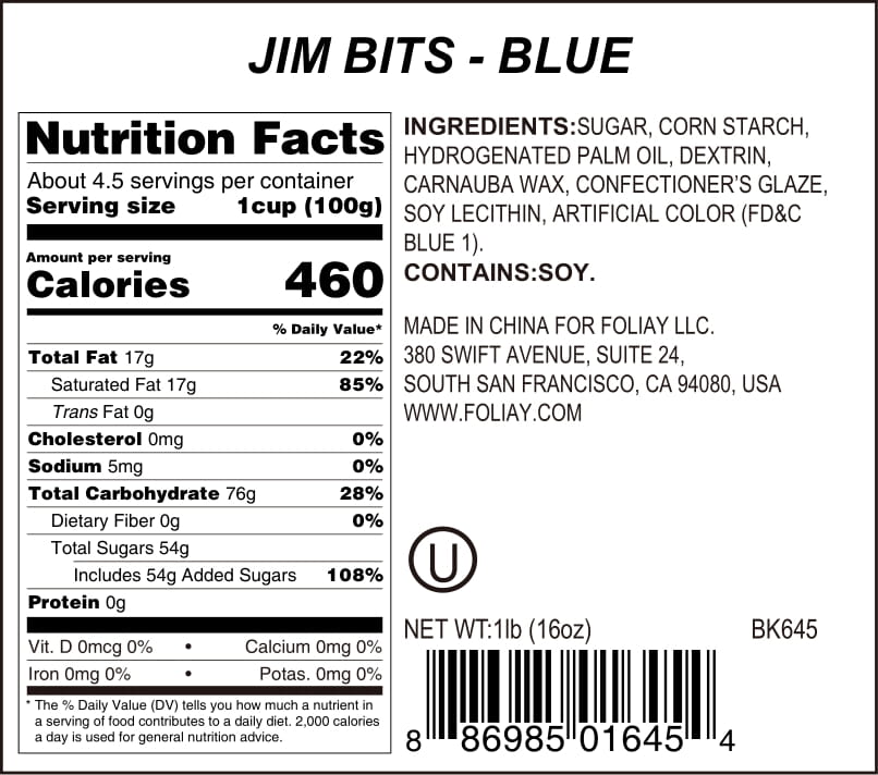Blue Jimmies Sprinkles