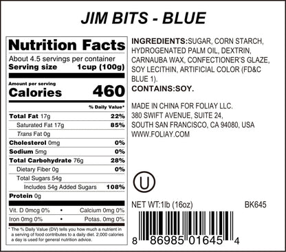 Blue Jimmies Sprinkles