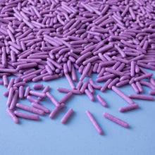 Load image into Gallery viewer, Purple Jimmies Sprinkles 25lb
