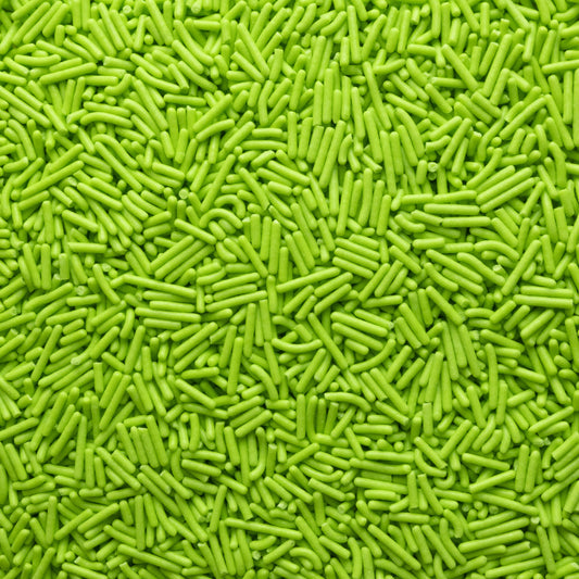 Green Jimmies Sprinkles