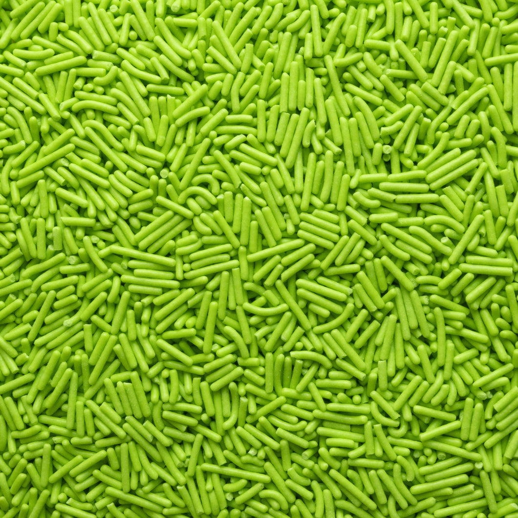 Green Jimmies Sprinkles 25lb