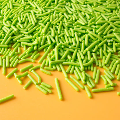 Green Jimmies Sprinkles