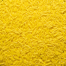 Load image into Gallery viewer, Yellow Jimmies Sprinkles 25lb
