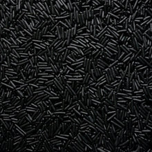 Load image into Gallery viewer, Black Jimmies Sprinkles 25Lb
