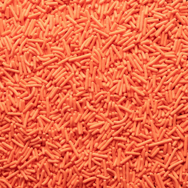 Orange Jimmies Sprinkles 25lb