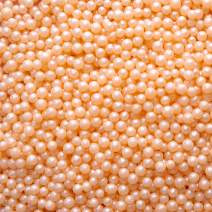 Rose Gold Shimmer Sugar Pearls