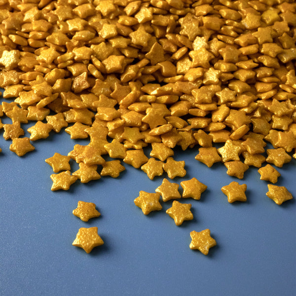 Gold Stars Quin Confetti