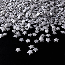 Load image into Gallery viewer, Silver Star Quin Confetti
