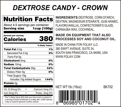Pink Crowns Candy Sprinkles